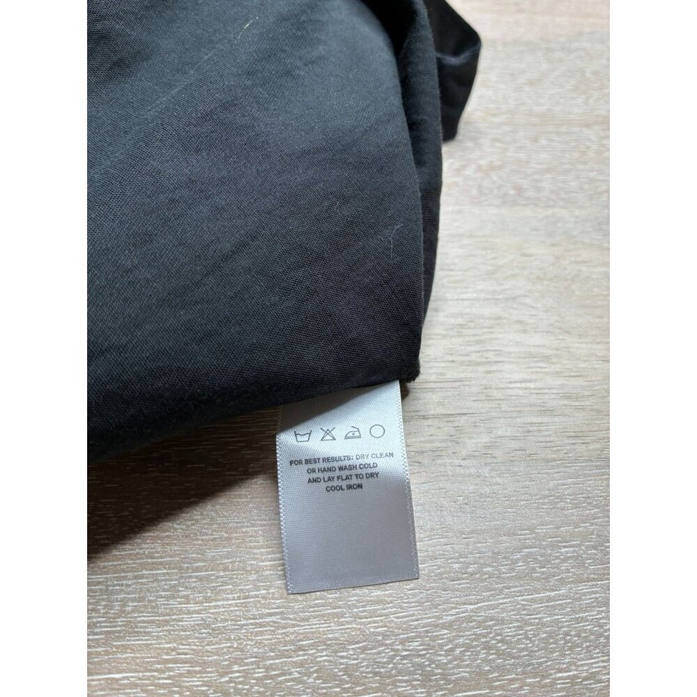 Almina Concept NWT V Neck Linen Tank Top Black XL - Picture 5 of 8